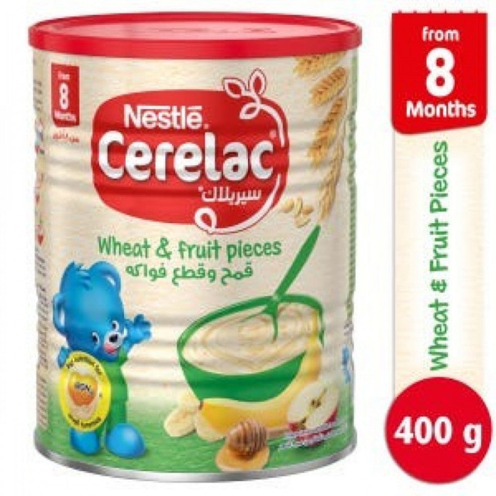 FOOD 400GM CERELAC WHEAT & FRUITS