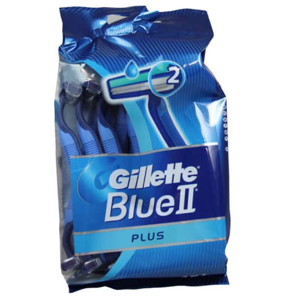 Gillette Blue Ii Plus Shaving 15 Pcs