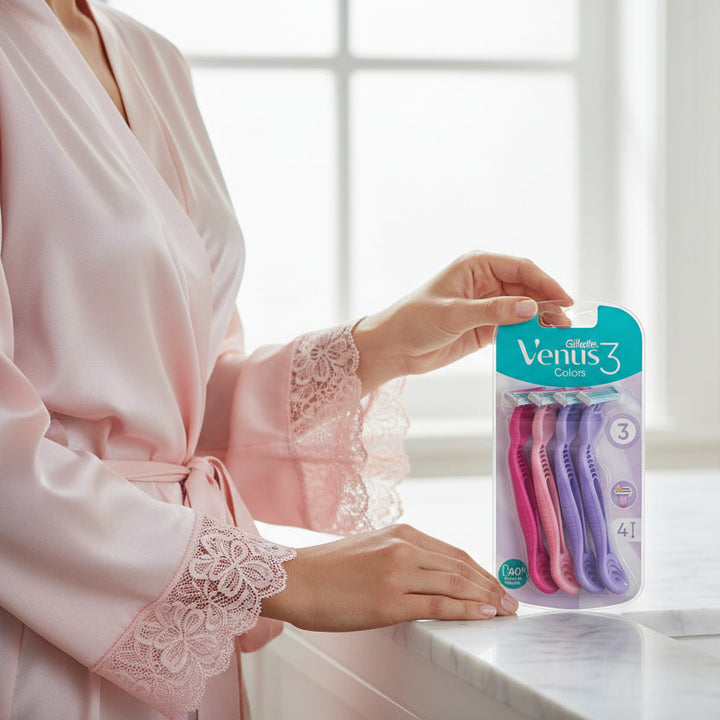 Gillette Venus Simply 3 Plus Women's 4-Pack Multi-Pack