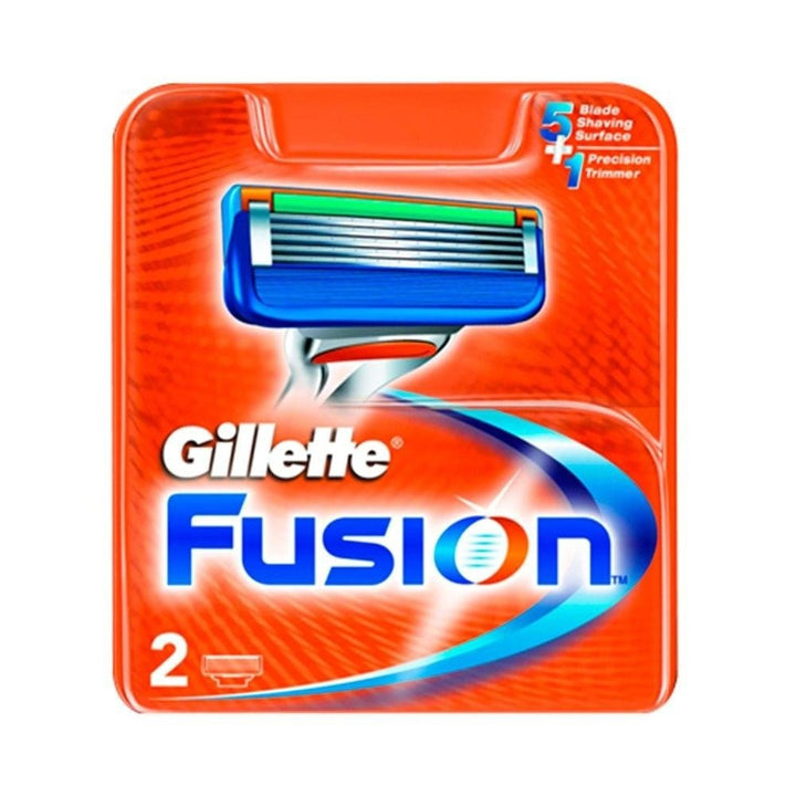GILLETTE FUSION REPLACEMENT RAZOR 2 PCS