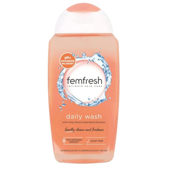 غسول يومي للمنطقة الحساسة من فيم فريش بخلاصة الصبار 250 مل