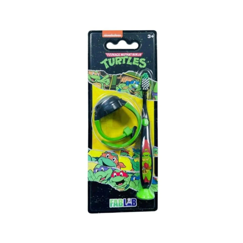 Fab Lab Turtle Toothbrush With Light- Up Clock