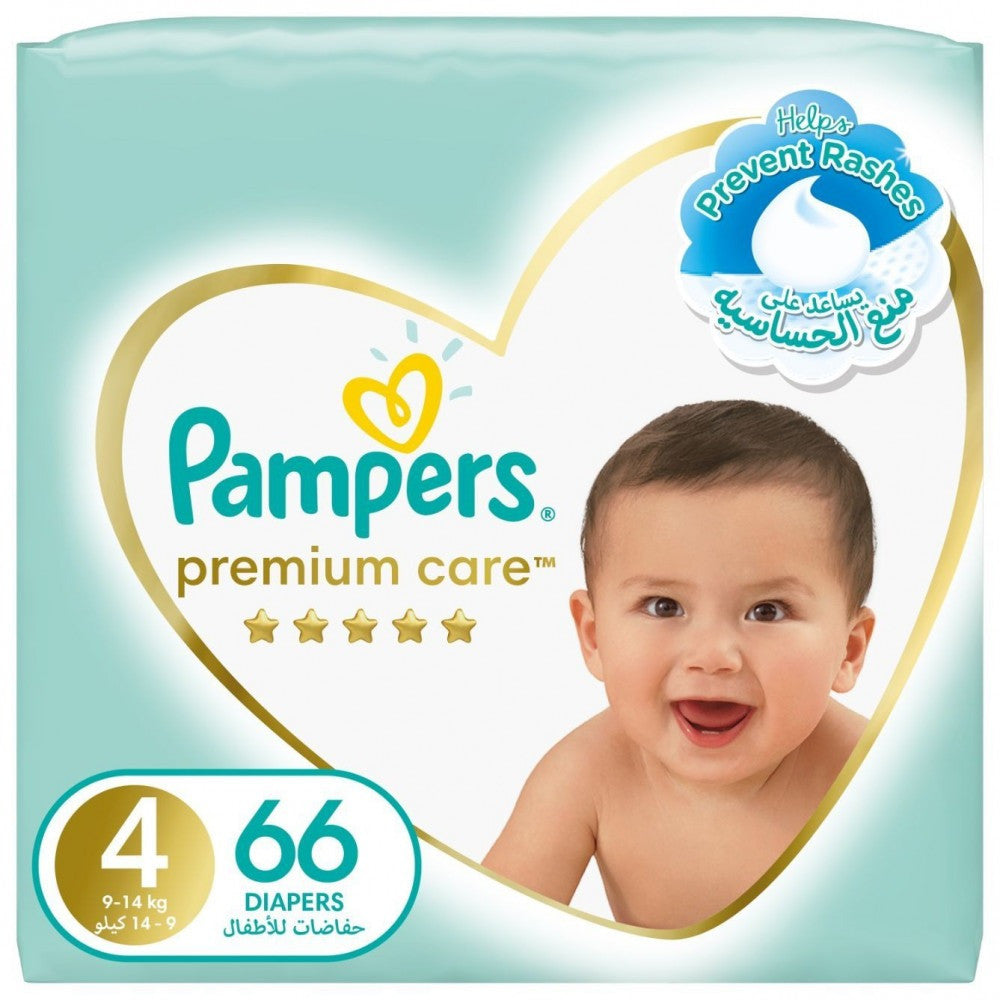 Pampers White No4 2*66