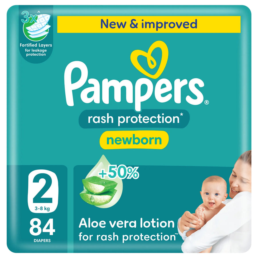 Pampers Diapers No.2 2*84