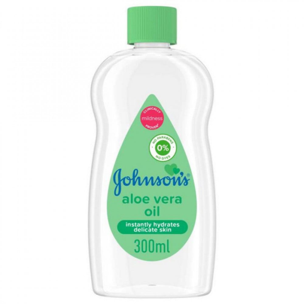 Johnsons Aloe Vera Oil 300Ml