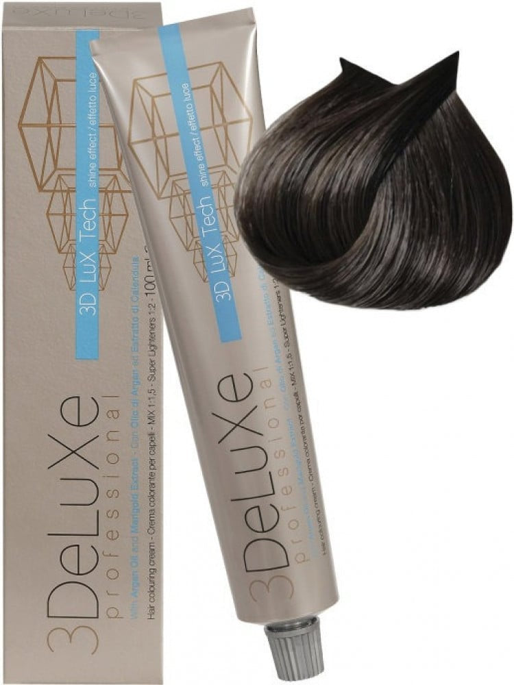 DELUXE HAIR COLOR 100ML 5.1 LIGHT ASH BROWN