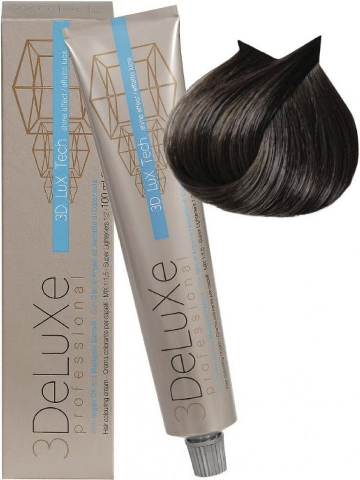 DELUXE HAIR COLOR 100ML 5.1 LIGHT ASH BROWN