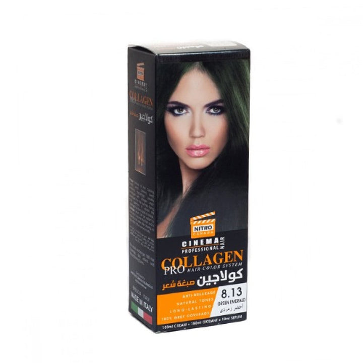 Nitro Canada Cinema Collagen Hair Color Green 8.13