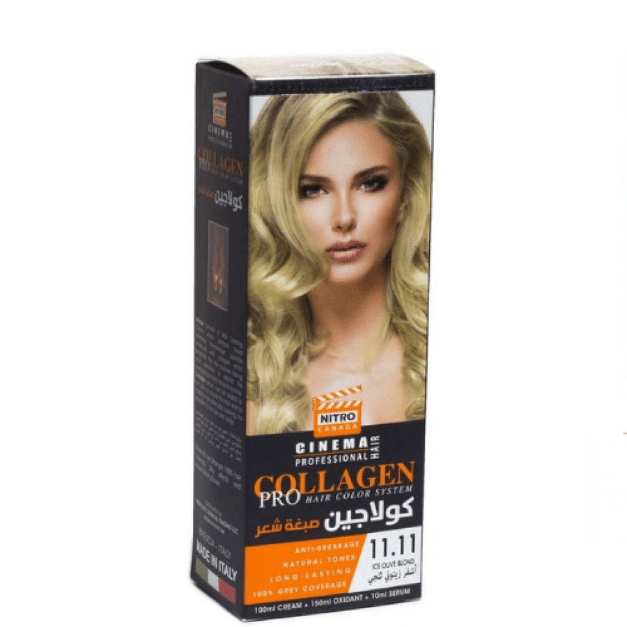 Nitro Canada Cinema Collagen Hair Color Ice Olive 11.11
