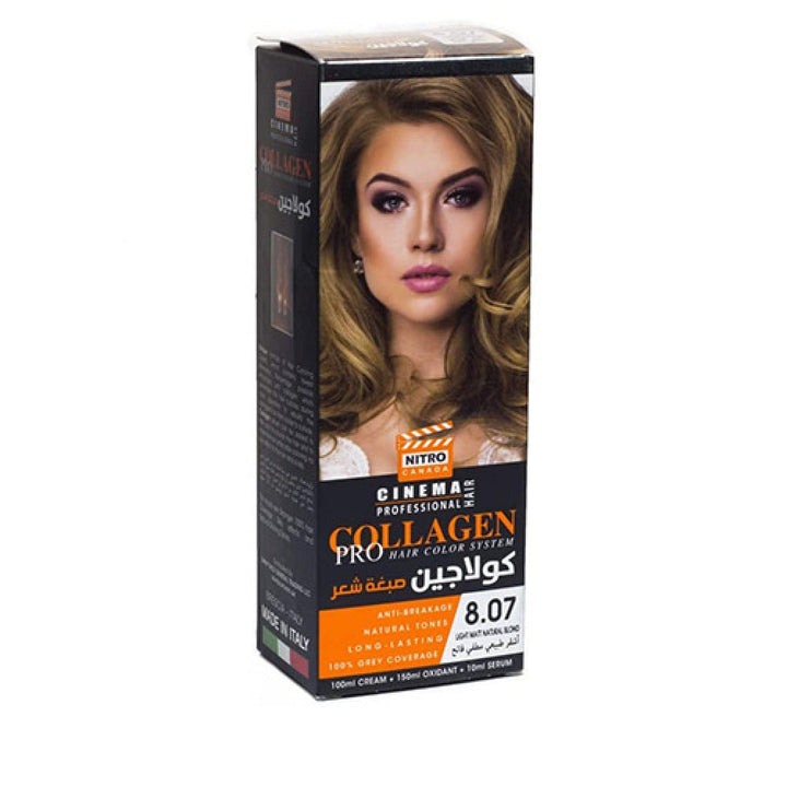Nitro Canda Collagen Light Matte 8.07 Hair Color