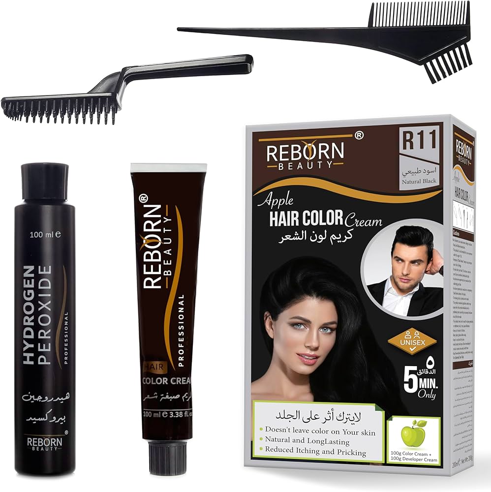 Reborn Beauty Hair Color R11 Natural Black