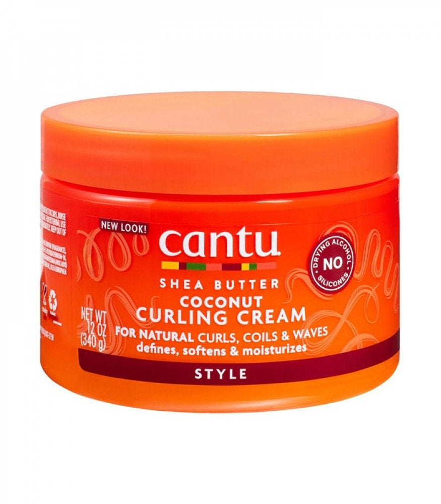 CANTU SHEA BUTTER NATURAL HAIR COCONUT CURLING CREAM 340G