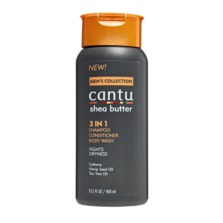 CANTU SHEA BUTTER 3 IN 1 SHAMPOO CONDITIONER BODY WASH 400ML