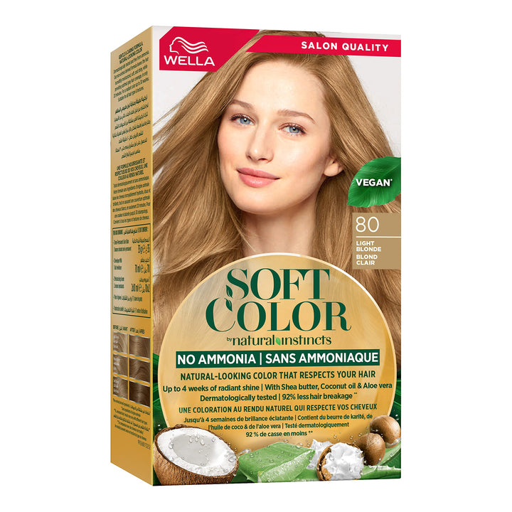 Wella Soft Hair Color 80 Light Blonde