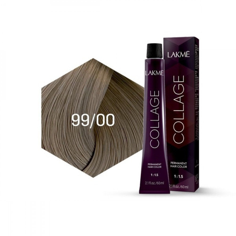 LAKME HAIR COLOR 60 ML PERMANENT 99/00