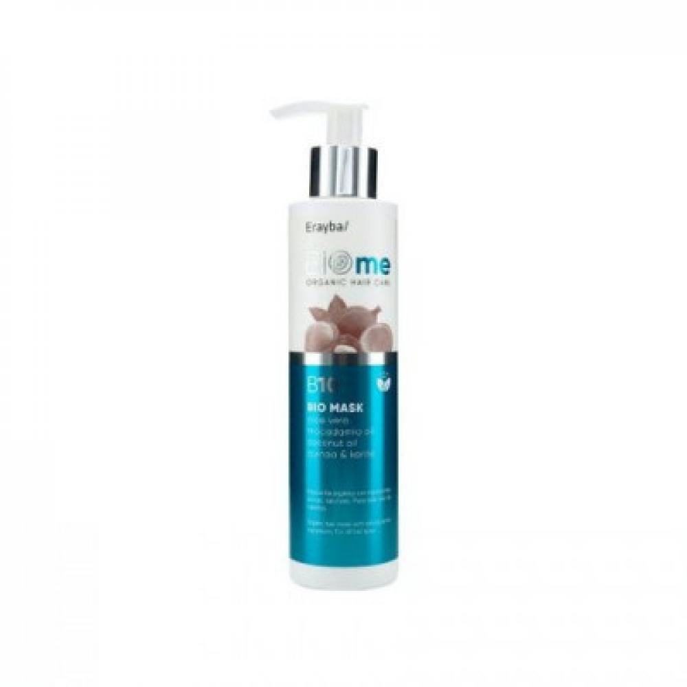 BIOM ORGANIC MASK WITH EFFECTIVE NATURAL INGREDIENTS FOR ALL HAIR TYPES 200 ML