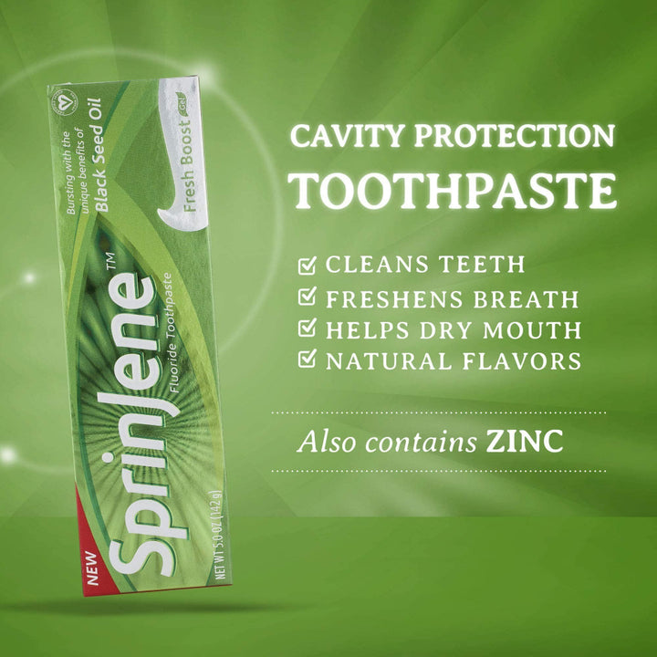 Sprinjene Fluoride Toothpaste Fresh Boost 142 G