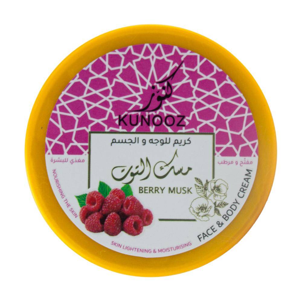 KUNOOZE Face & Body Cream 200ml -  Berry Musk
