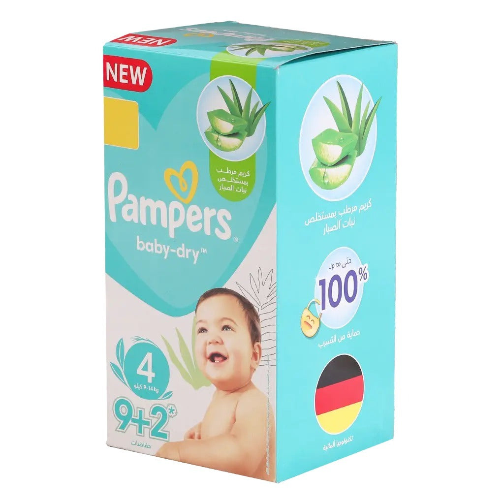 Pampers Baby -Dry No:4  8*11
