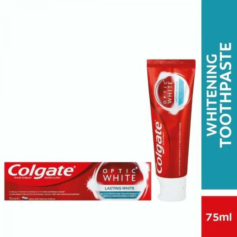 Colgate Toothpaste Optic White Lasting White 75Ml