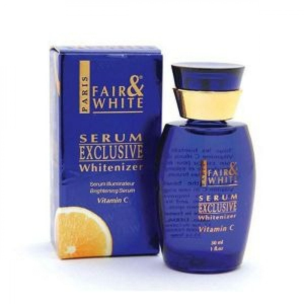 FAIR & WHITE SILKY GEL EXCLUSIVE WHITENIZER FACE CARE 30ML