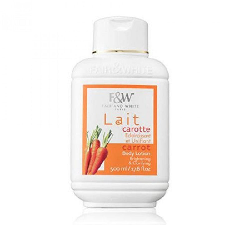 FAIR&WHITE LAIT CRROTTE BODY LOTION 485 ML