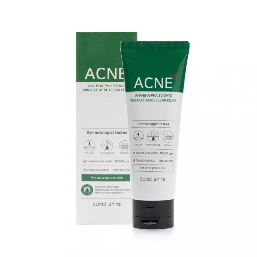 SOME BY MI MIRACLE ACNE CLEAR FOAM CLEANSER 100 ML