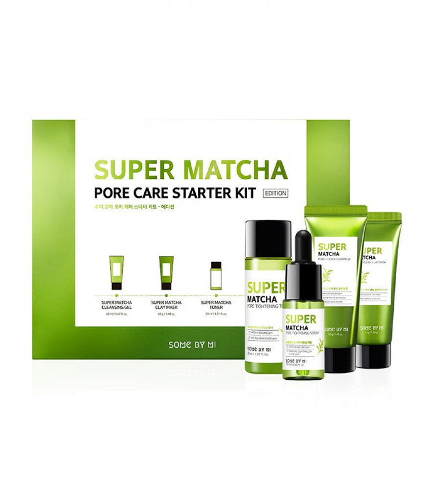 SOME BY MI SUPER MATCHA PORE CARE STARTER KIT