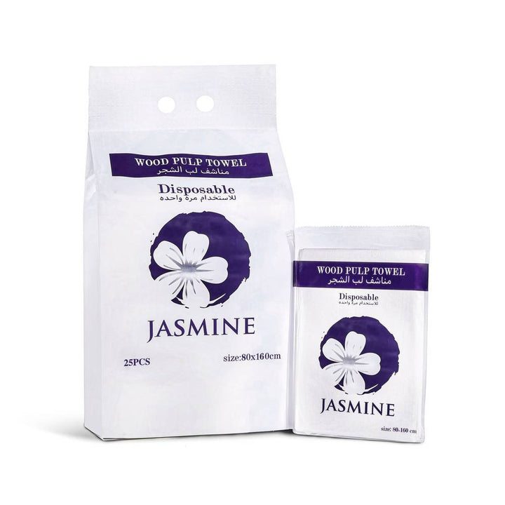 Jasmine Disposable Wood Pulp Towel 80 160 - 25