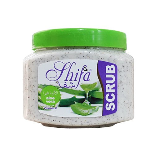 Shifa Face & Body Scrub Aloe Vera 500Ml