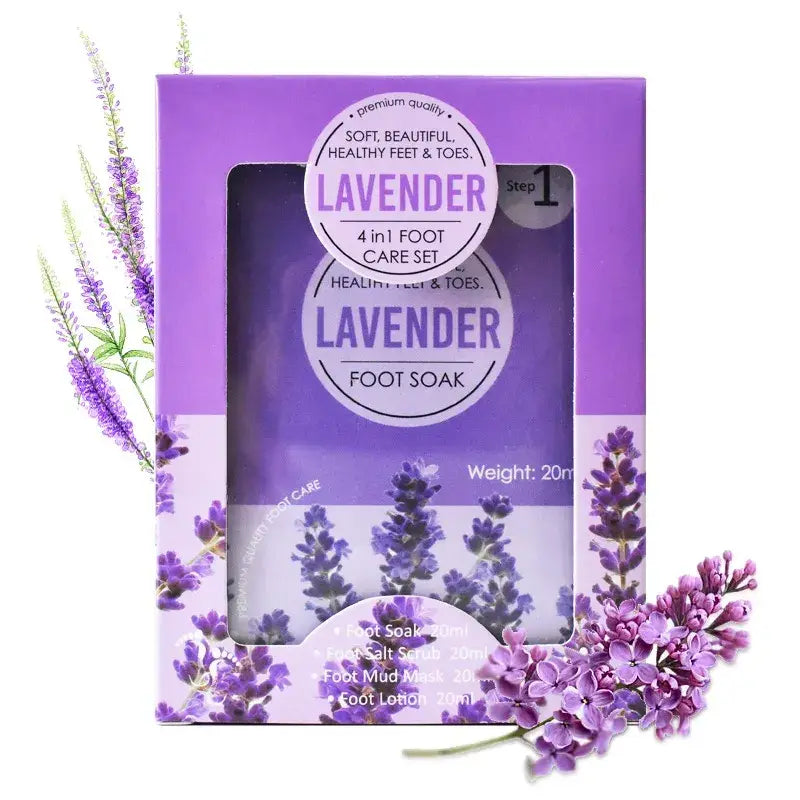 Lavender Foot Care Scrub 4 Pcs