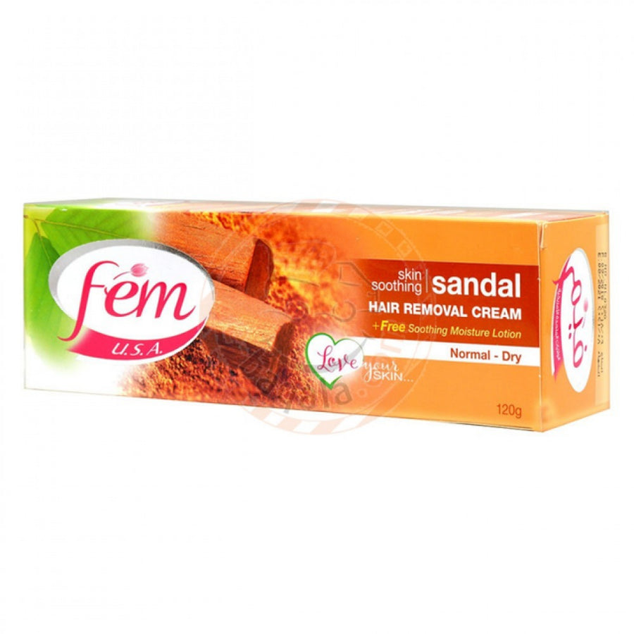 Fem Hair Removal Sandal Cream 120Gm