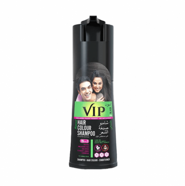 Vip 5Ø£â€”1 Natural Black Hair Colour Shampoo 180
