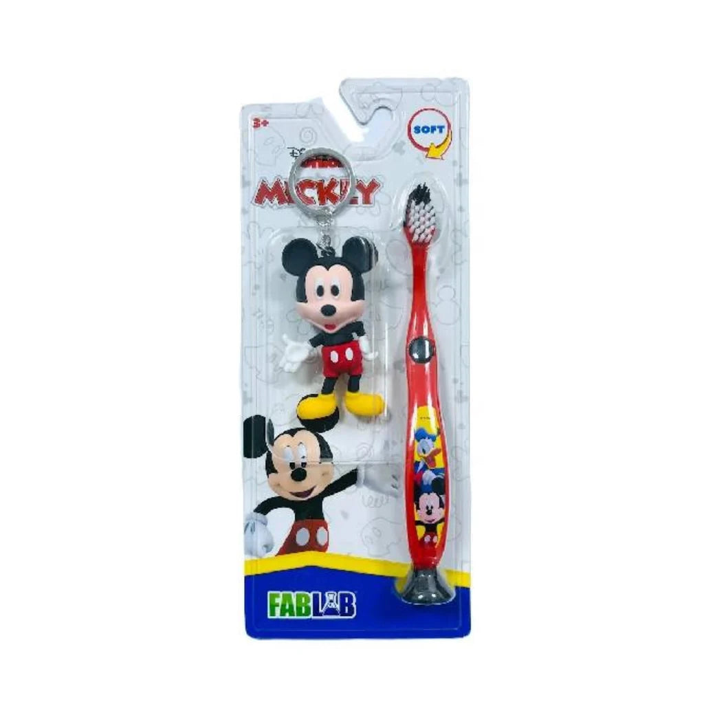 Fab Lab Mickey Mouse Toothbrush With 3D Model