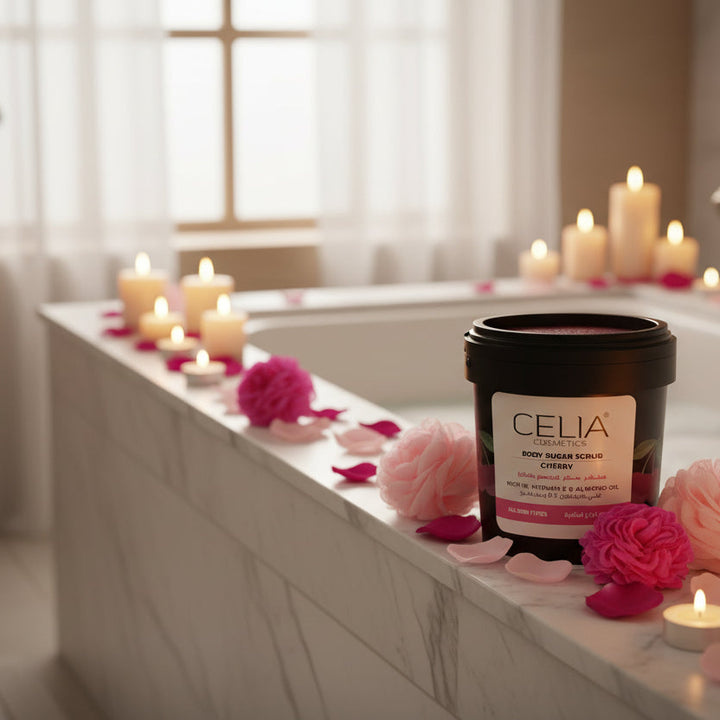 Celia Body Sugar Scrub Cherry 600 g