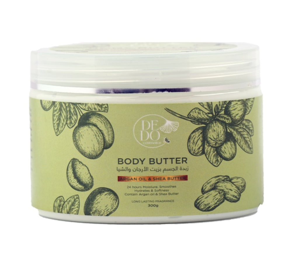 زبدة الجسم ديدو (زيت الأرغان وزبدة الشيا) 300 جرام