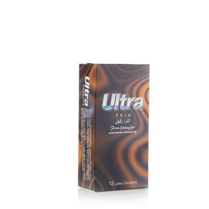 Ultra Condoms 12 Pcs Thin Latex