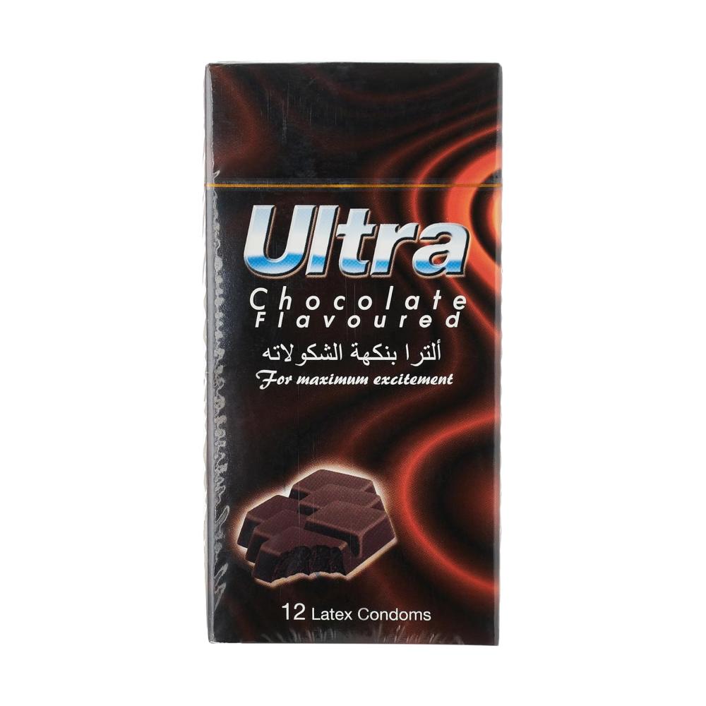 Condom Chocolate Latex Ultra 12 Pieces