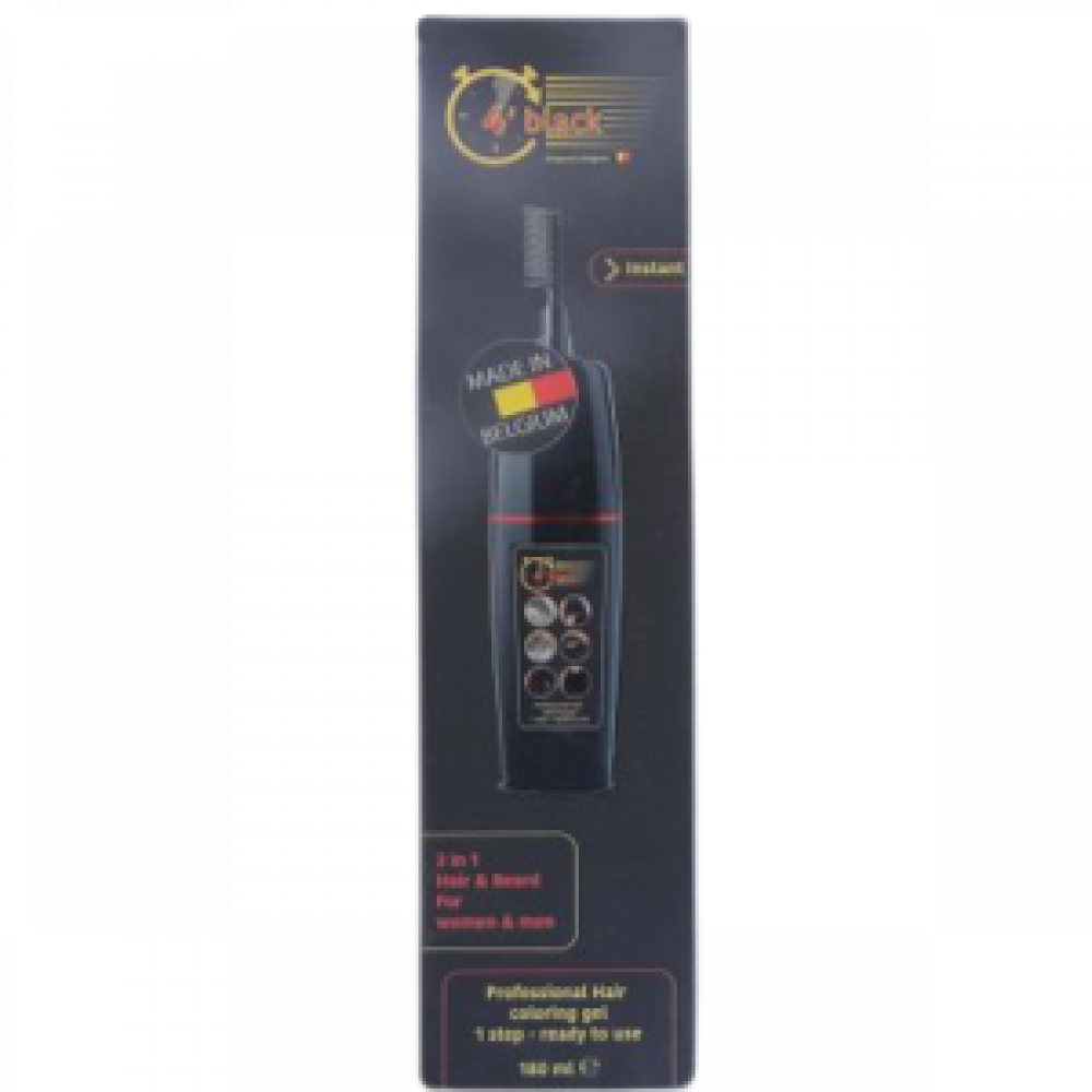 HAULIGA HAIR COLORING GEL 4 BLACK 180 ML