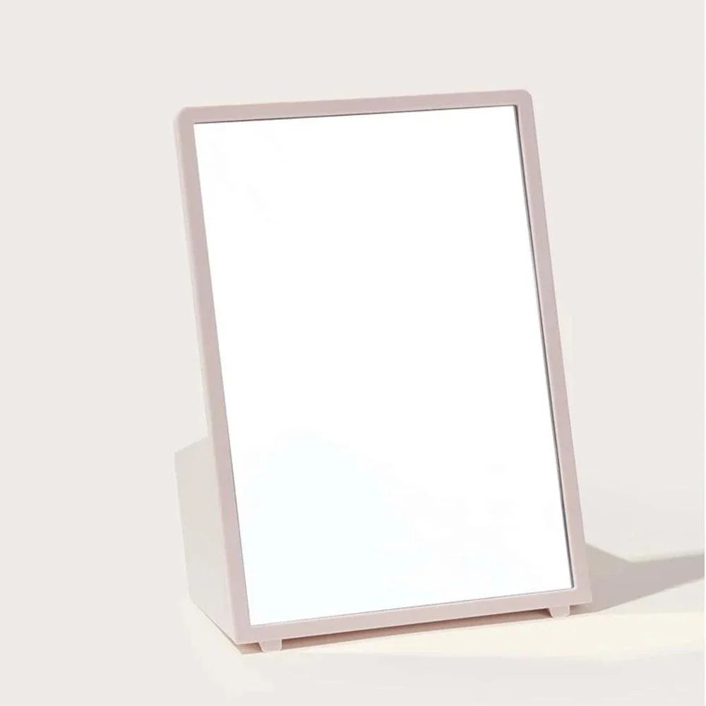 Square storage table mirror
