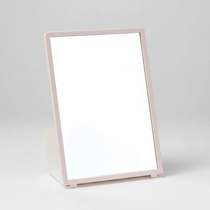 Square storage table mirror with makeup organizer for daily beauty and grooming use at MALSA
