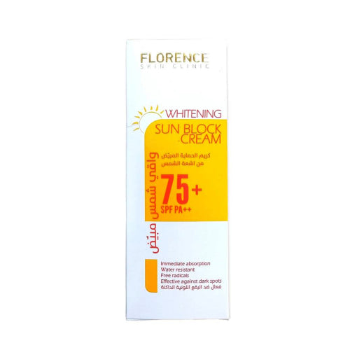 Florence Whitening Cream Sun Block 75 + 100 Ml