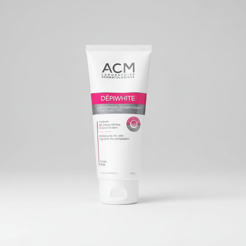 ACM Depiwhite whitening body milk 200ml for brighter looking skin and daily hydration at MALSA