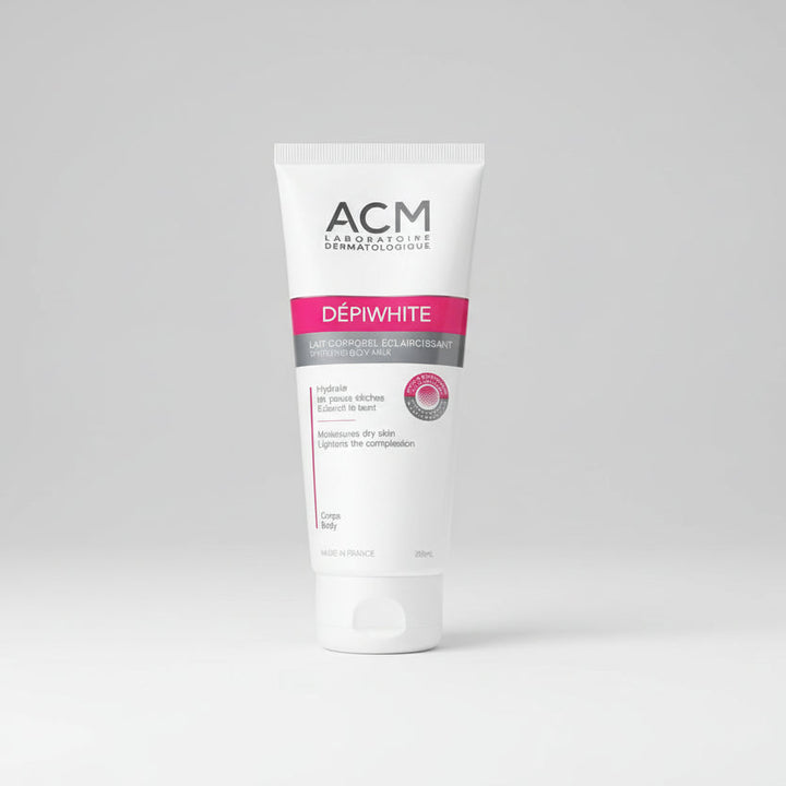 ACM Depiwhite whitening body milk 200ml for brighter looking skin and daily hydration at MALSA