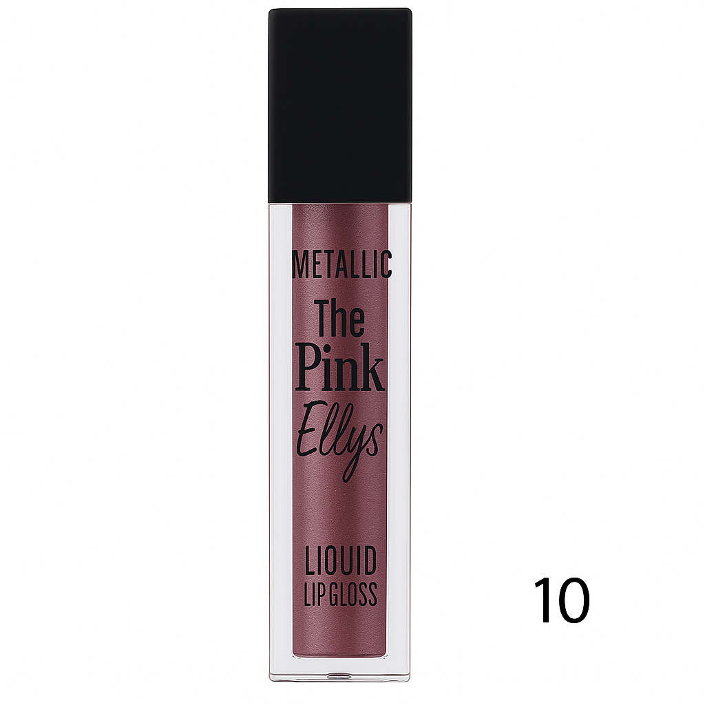 ملمع الشفاه المعدني من ذا بينك إليس رقم 10