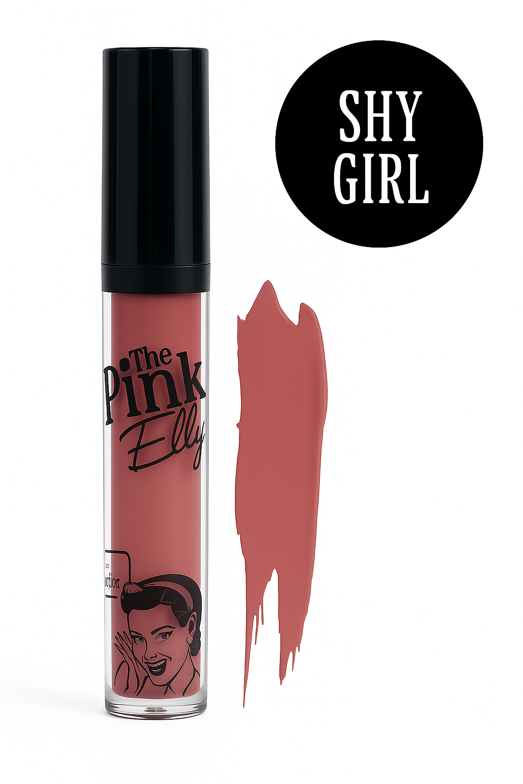 ملمع الشفاه السائل غير اللامع من ذا بينك إليس - شاي جيرل