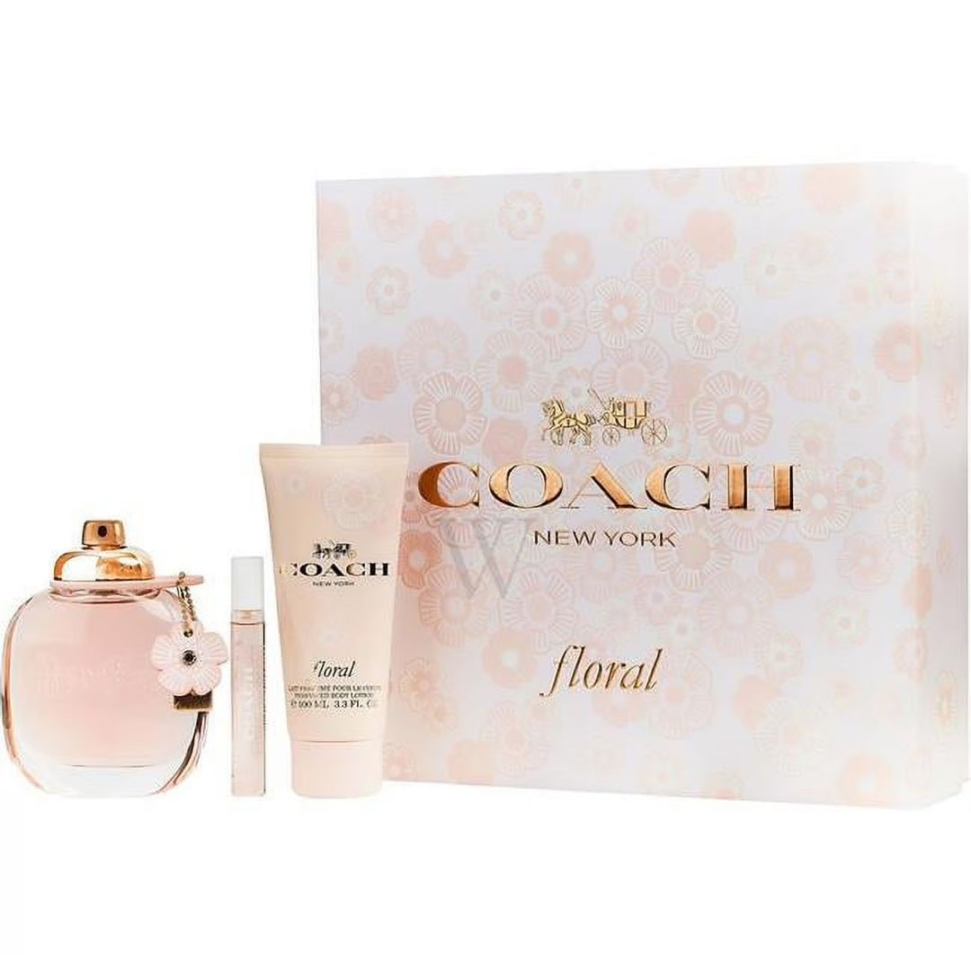 Coach Floral Pour Femme Gift Set 3Picse
