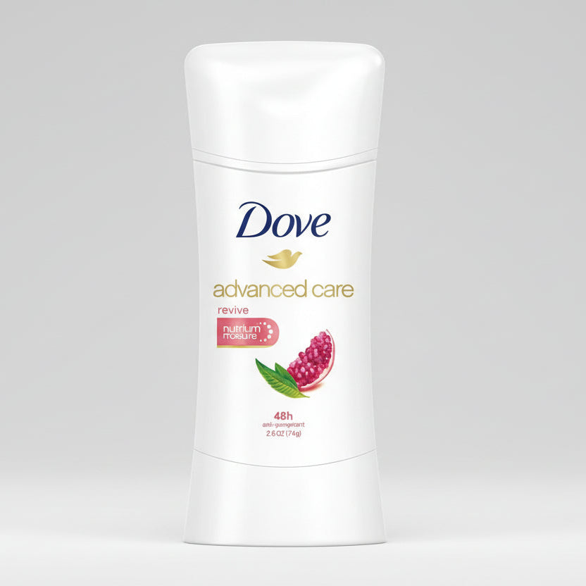 مزيل عرق دوف للعناية المتقدمة برائحة الرمان 74 جرام