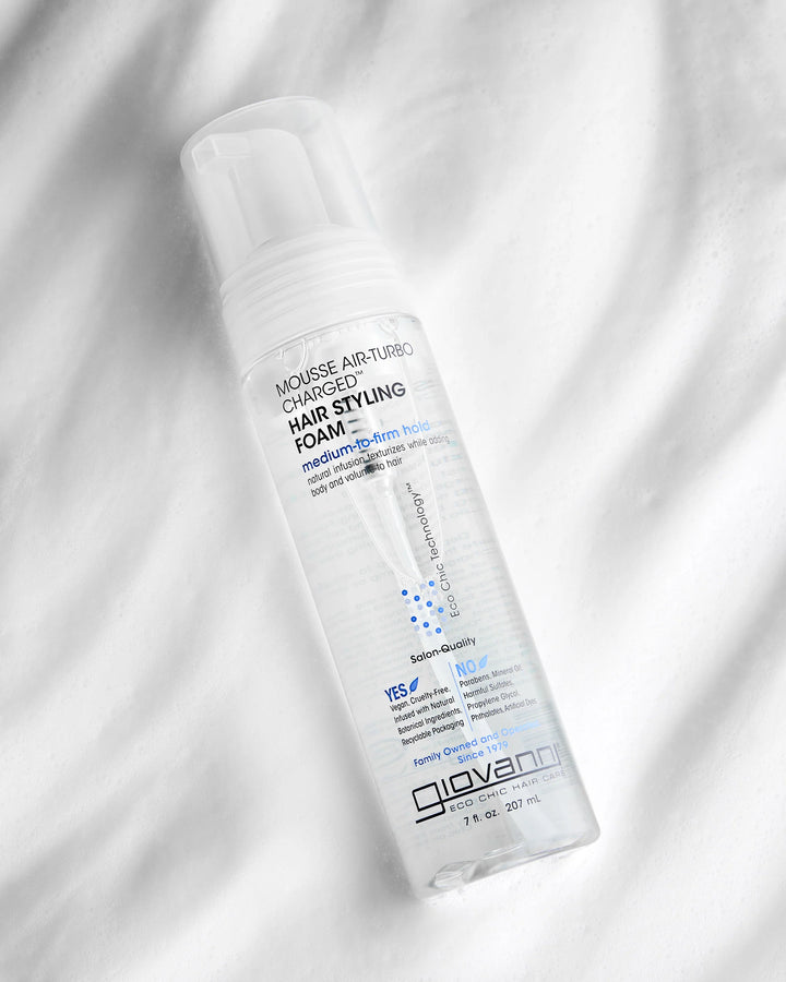 Giovanni Hair Styling Foam Medium-To Firm Hold Mousse 207Ml