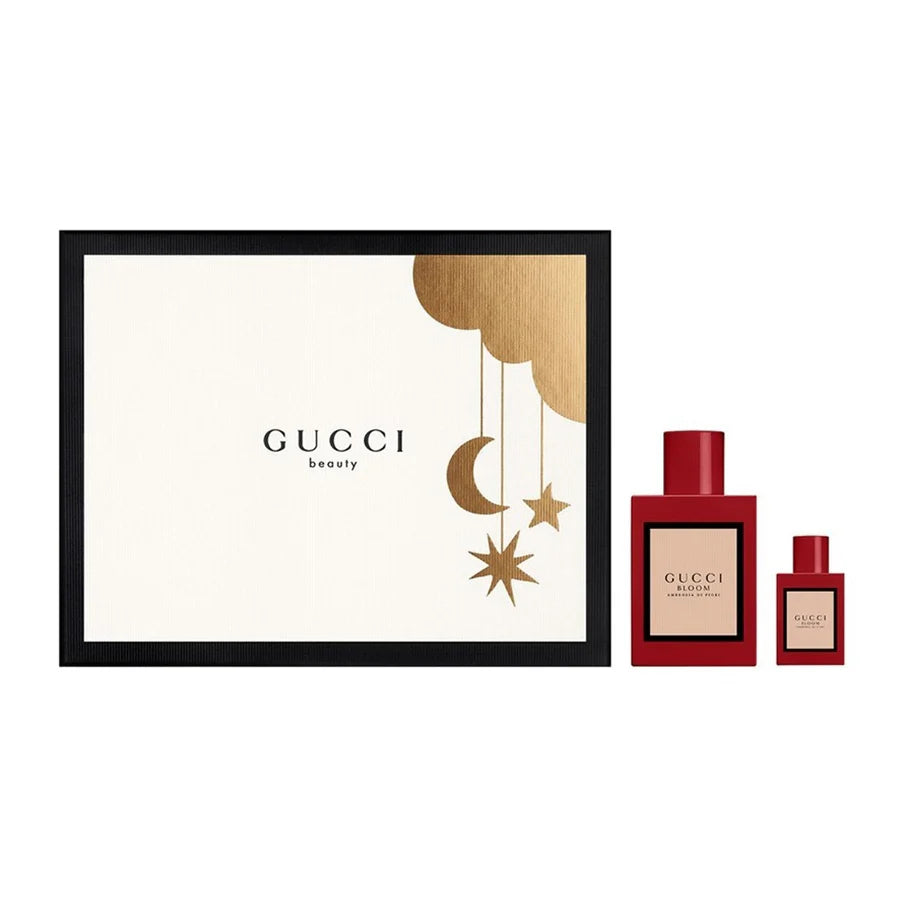 Gucci Bloom Ambrosia Di Fiori Edp 50Ml & Gucci Bloom Edp 5Ml Set